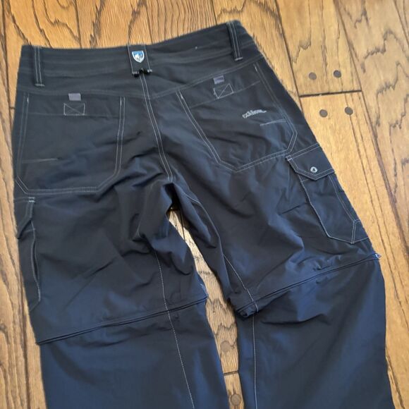 Kuhl Renegade Convertible Stealth Gray Hiking Outdoors Pants Mens 32x32 Zip Off - Picture 10 of 16